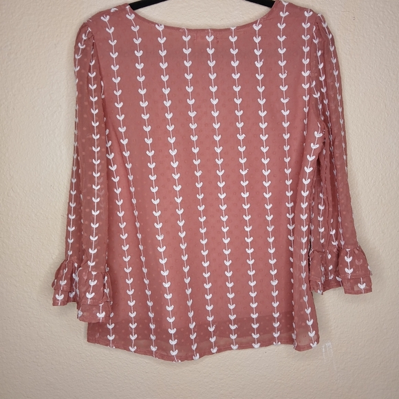 Anthropologie Kindred Womens Blouse Size PM Petite - Picture 5 of 8
